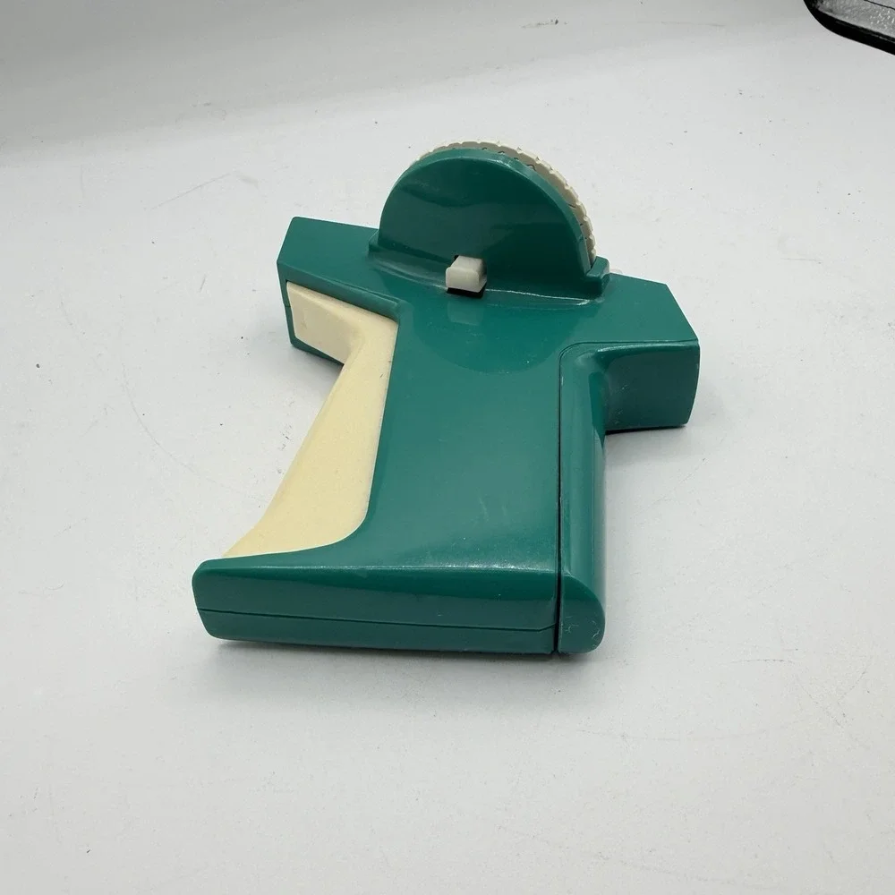Vintage Green Dymo 1720 Manual Hand Held Label Maker Embosser Printer